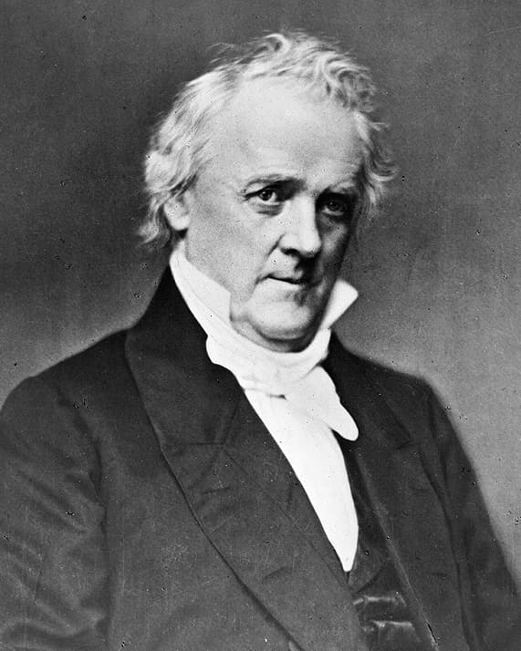 Portrait of James Buchanan