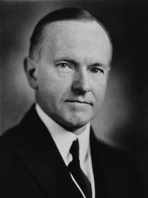 Portrait of Calvin Coolidge