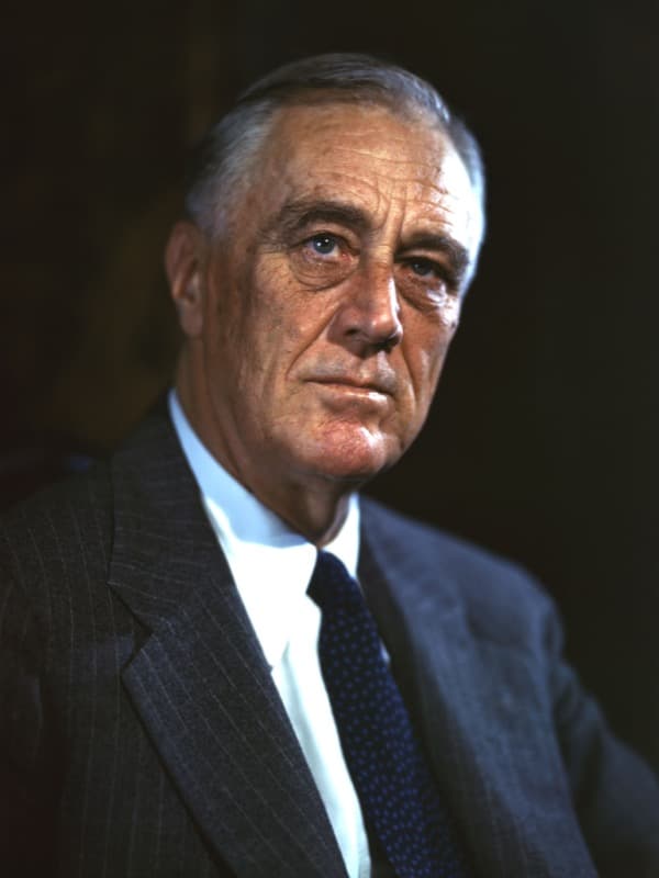Portrait of Franklin D. Roosevelt