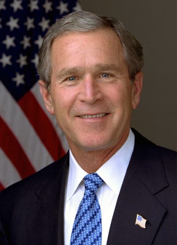 Portrait of George W. Bush